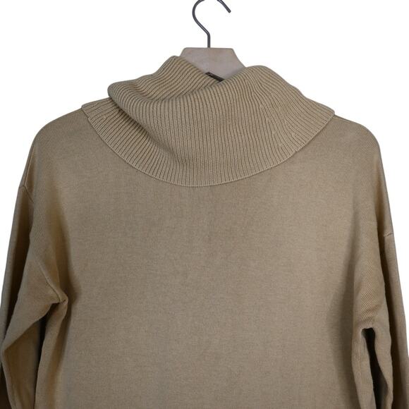 Michael Michael Kors Women's S Cowl Neck Logo Sweater - Picture 4 of 10